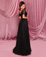 Nicoletta NC3035 Gown - Black/Nude