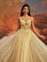 Mila Label Astrid Gown - Yellow