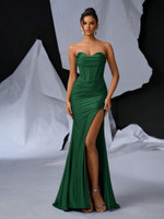 Mila Label Juliana Gown - Emerald Green