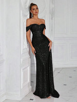 Mila Label Tyra Gown - Black