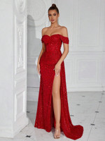 SALE Mila Label Tyra Gown - Red