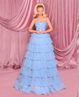 Nicoletta NC1045 Gown - Powder Blue