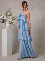 Mila Label Jazz Gown - Sky Blue