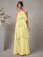 Mila Label Jazz Gown - Lemon Yellow