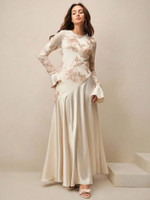 Mila Label Anise Gown - Champagne