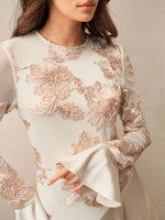 Mila Label Anise Gown - Champagne
