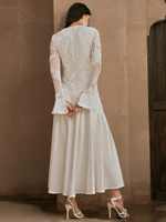 Mila Label Anise Gown - White