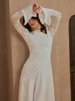 Mila Label Anise Gown - White