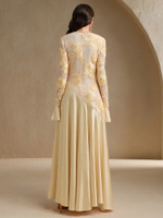 Mila Label Anise Gown - Apricot Cream