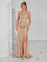 Mila Label Elisa Dress - Champagne
