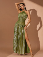 House of Troy Harper Gown - Olive