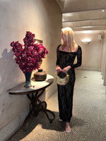 Metallic Knot Handbag - Gold