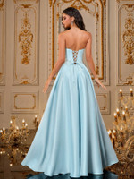 Mila Label Layna Gown - Baby Blue