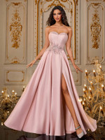 Mila Label Layna Gown - Light Pink