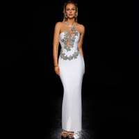 Amara Bandage Dress - White