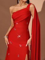 House of Troy Piper Gown - Red