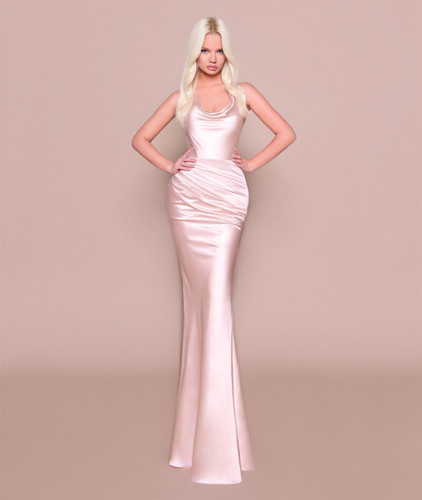 Nicoletta NC3020 Gown - Pale Pink