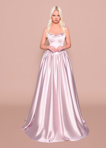 Nicoletta NBM3038 Gown - Pearl