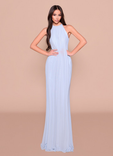 Nicoletta NBM3004 Gown - Dove Grey