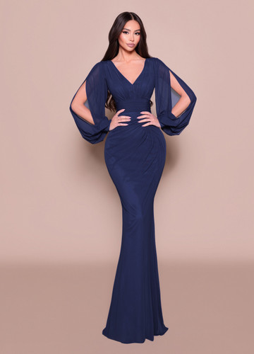 Nicoletta NBM3036 Gown - Royal