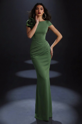 Nicoletta NC4001 Gown - Basil