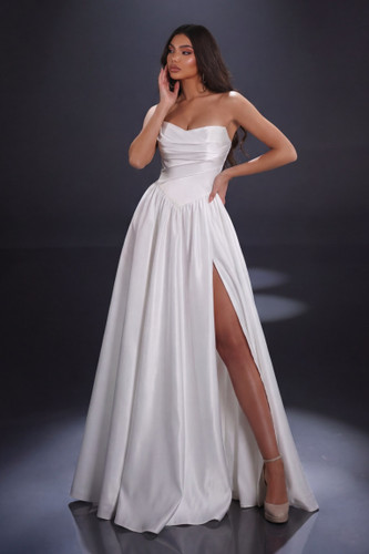 Nicoletta NC4083 Gown - White