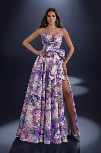 Nicoletta NC4026 Gown - Lavender Mist