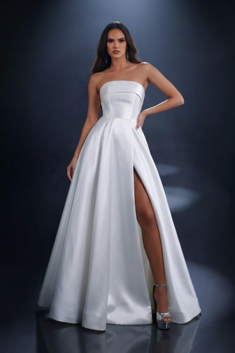 Nicoletta NC4007 Gown - White