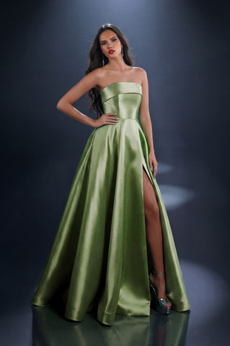 Nicoletta NC4007 Gown - Pistachio