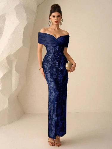 Mila Label Jazz Dress - Navy Blue