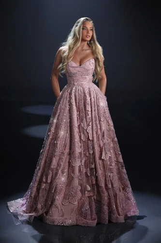 Nicoletta NC4021 Gown - Dusty Pink
