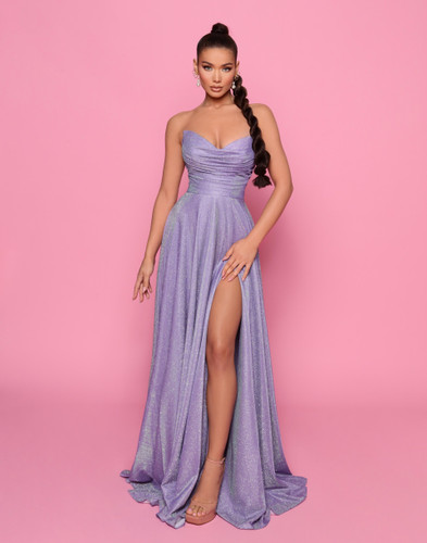 PRE-ORDER Nicoletta NP176 Gown - Violet