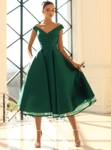 Nicoletta NC1089 Dress - Emerald Green