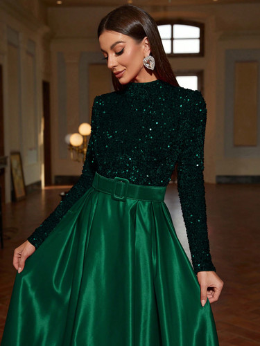 Mila Label Bonita Gown - Green