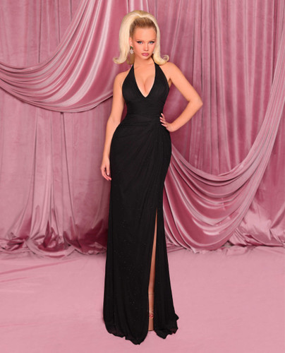 Nicoletta NC3046 Gown - Black
