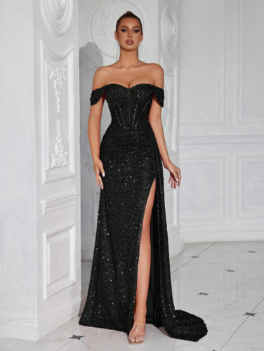Mila Label Tyra Gown - Black