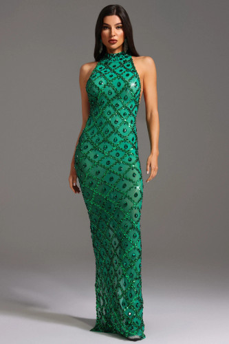 House of Troy Diaz Gown - Emerald Green