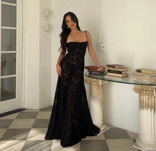 House of Troy Reba Gown - Black