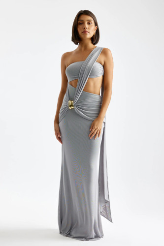 Lexi Emery Dress - Light Grey