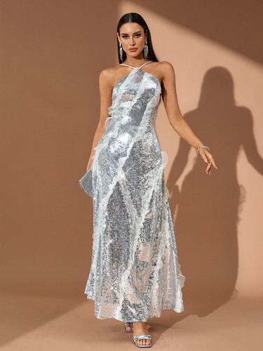 House of Troy Elodie Gown - Silver