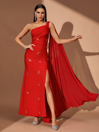 House of Troy Piper Gown - Red