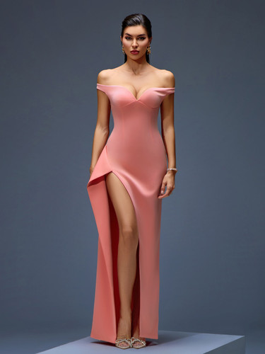 House of Troy Harlow Gown - Baby Pink