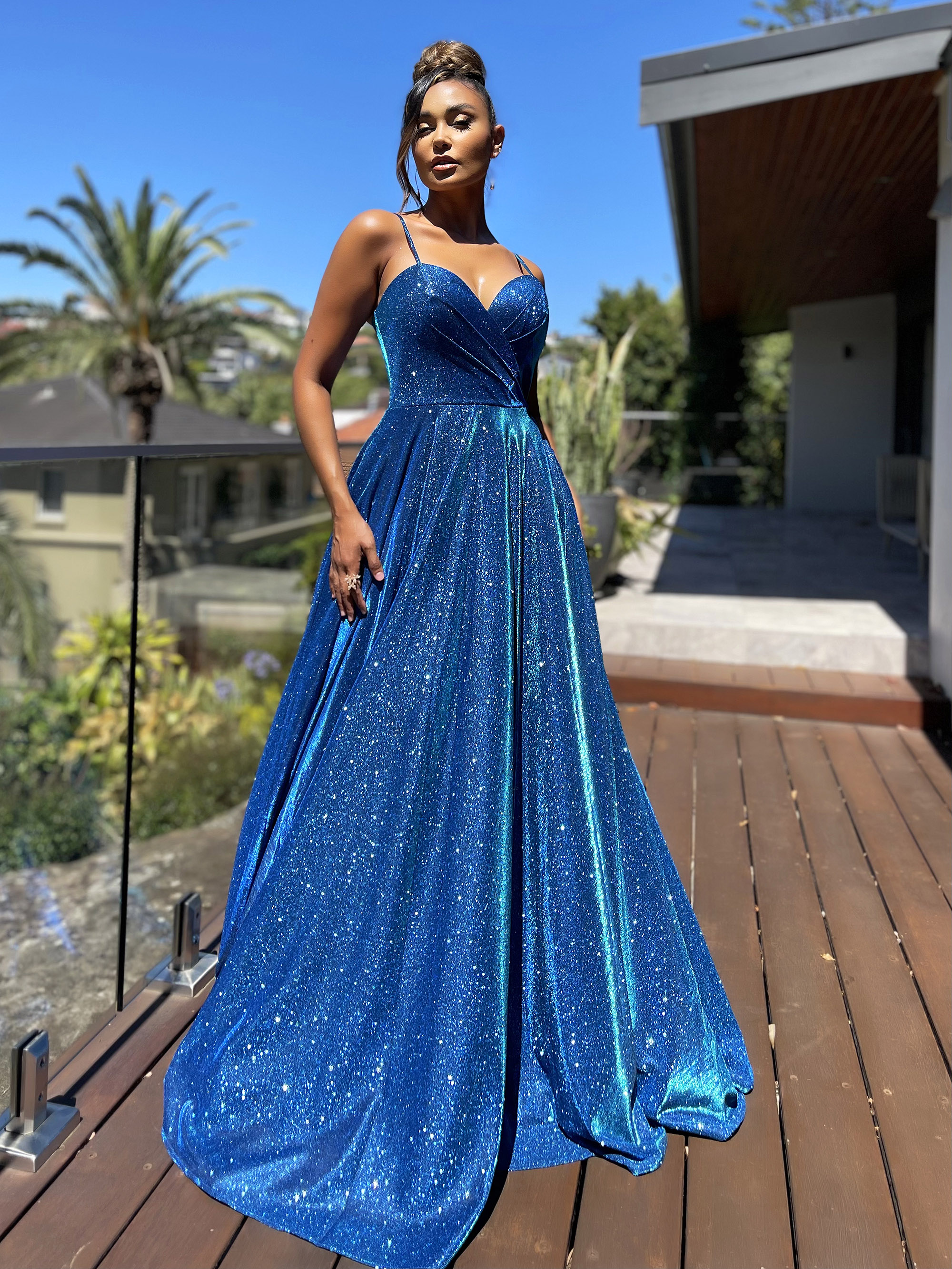 Electric blue dress australia Clearance