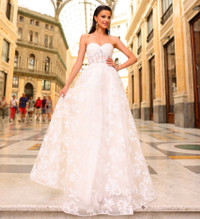 Nicoletta NC1014 Gown - Ivory