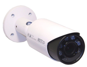 MXT 5MP 4-in-1 AHD/HD-TVI/HD-CVI/CVBS IR Bullet Camera, VF Lens 2.7-13.5mm, IP66 MXT 5MP 4-in-1 AHD/HD-TVI/HD-CVI/CVBS IR Bullet Camera, VF Lens 2.7-13.5mm, IP66