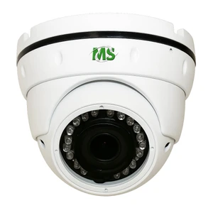 MS 1000TVL 1/3" Analog NTSC IR Dome Camera Varifocal 2.8-12mm Lens