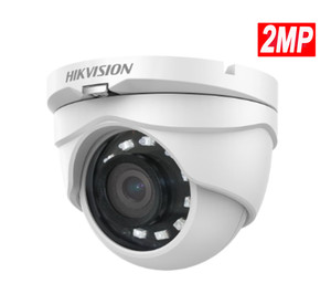 DS-2CE56D0T-IRMF HD Analog 2MP 1080p Outdoor HD Turret Camera 2.8mm Lens