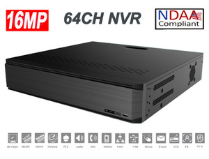 SuperLive 64CH 16MP NVR, SuperLive Plus APP, NDAA Compliant