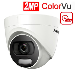Hikvision DS-2CE72DFT-FC ColorVu 2MP HD Analog Turret Camera – 3.6mm Lens (Full-Color Night Vision)