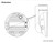 Hikvision DS-2CD2543G2-IWS(2.8mm) 4MP AcuSense WiFi Built-in Mic IR Mini Dome IP PoE Network Camera 2.8mm Lens
